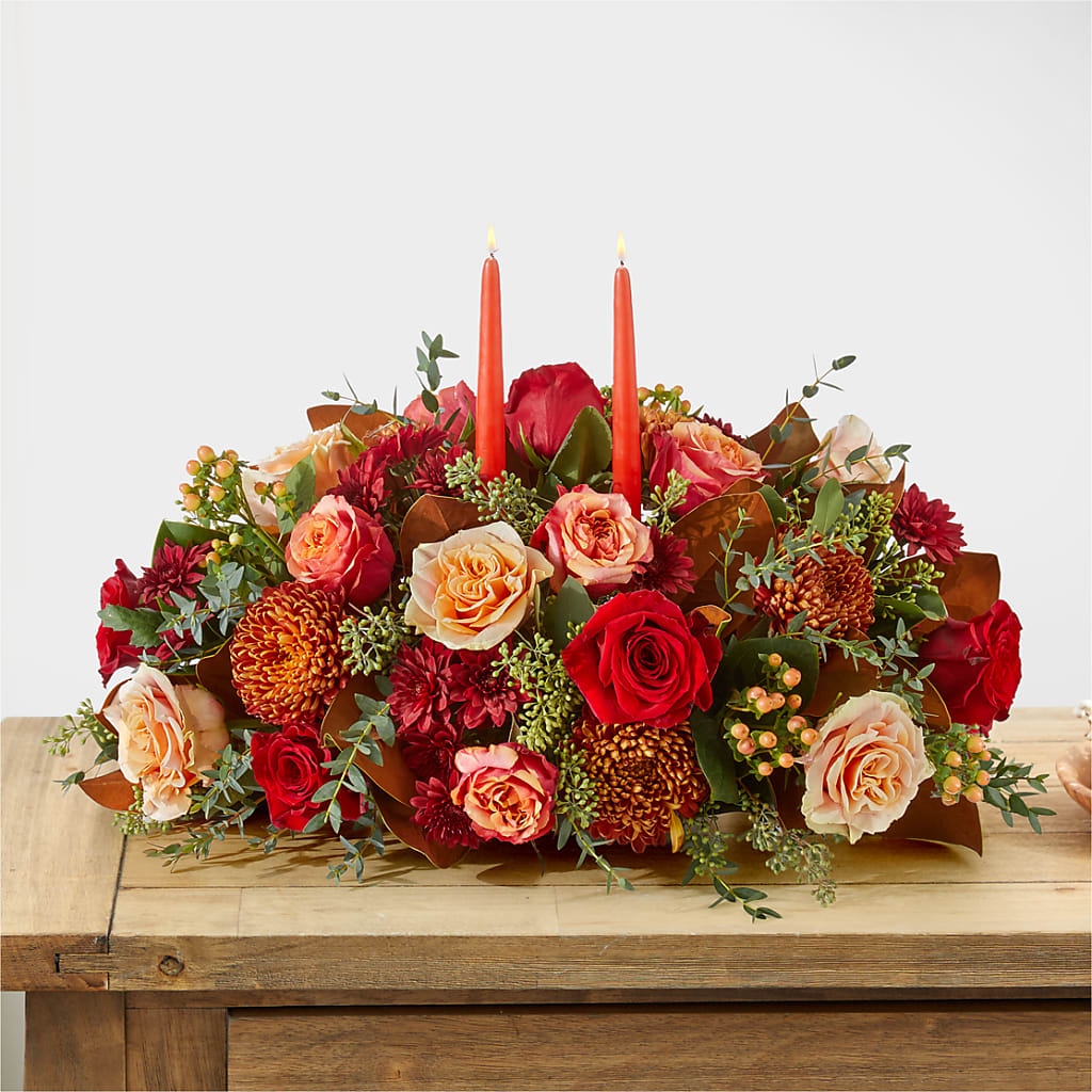 Gather Near Centerpiece –  Lasting Impressions Flowers Llc, Flemingsburg KY