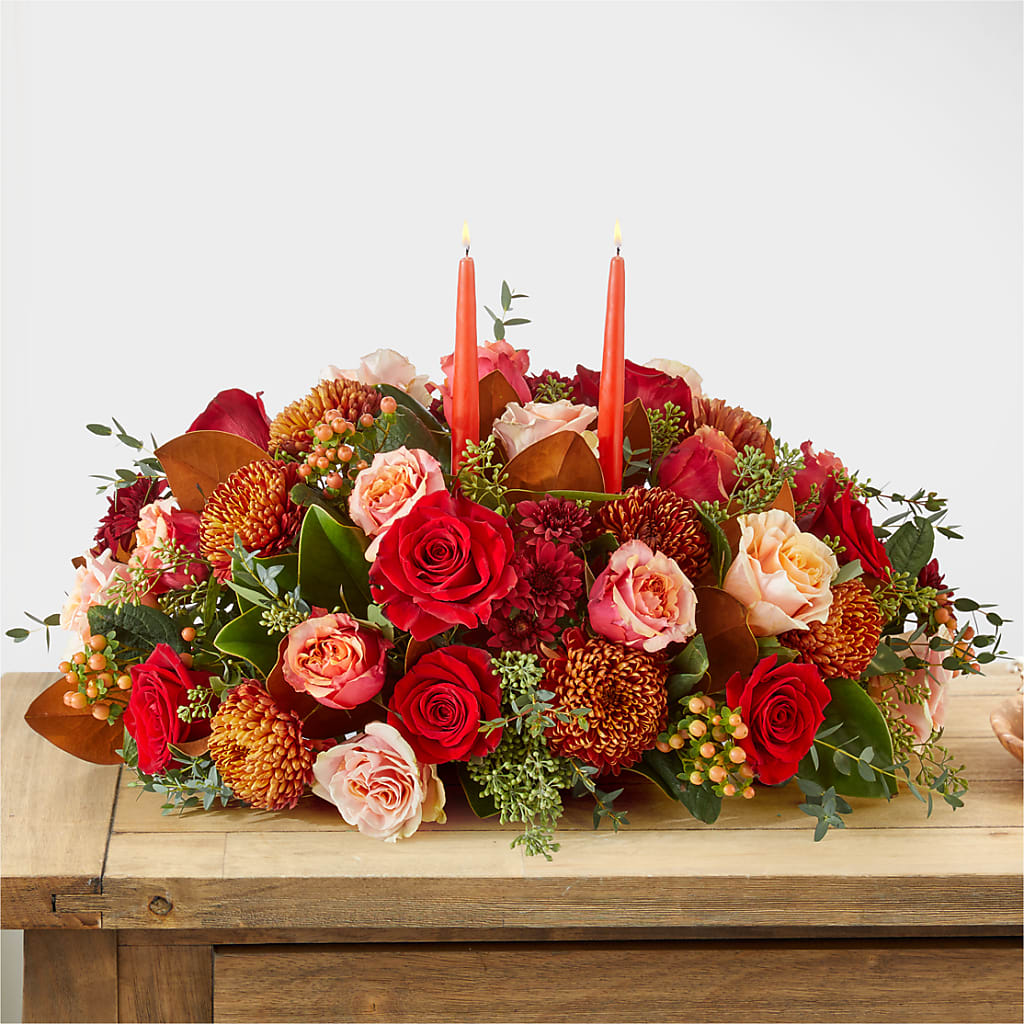 Gather Near Centerpiece –  Lasting Impressions Flowers Llc, Flemingsburg KY