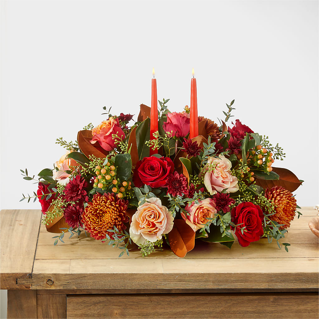 Gather Near Centerpiece –  Lasting Impressions Flowers Llc, Flemingsburg KY