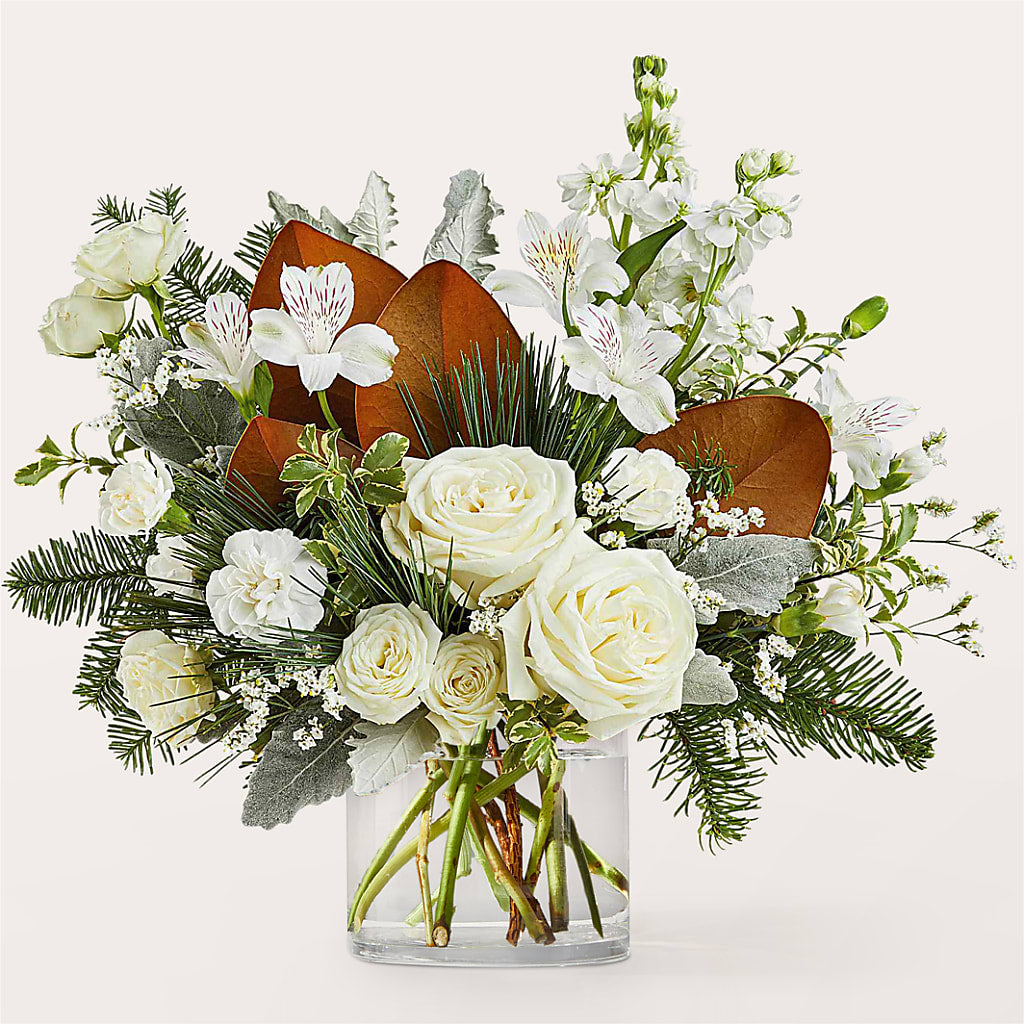 Fresh Snowfall Bouquet –  Lasting Impressions Flowers Llc, Flemingsburg KY