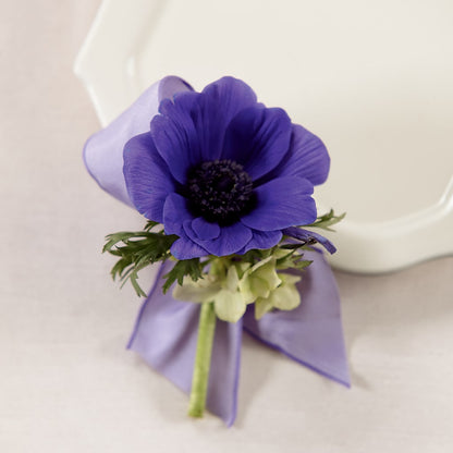 Purple Passion Boutonniere –  Lasting Impressions Flowers Llc, Flemingsburg KY