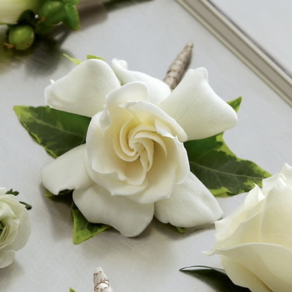Gardenia Boutonniere –  Lasting Impressions Flowers Llc, Flemingsburg KY